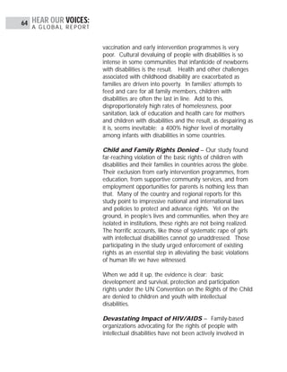 Hear Our Voices Study