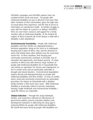 Hear Our Voices Study