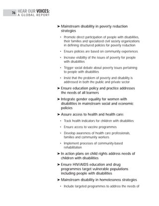 Hear Our Voices Study