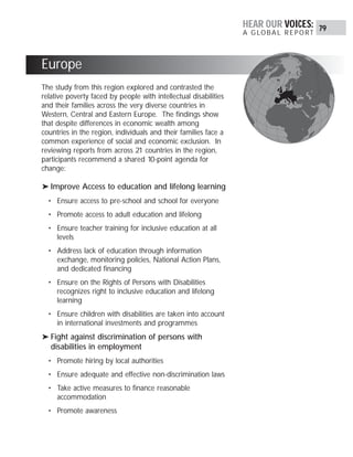 Hear Our Voices Study