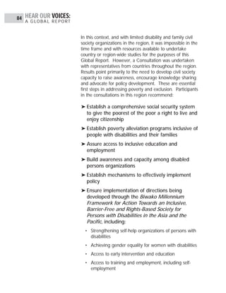 Hear Our Voices Study