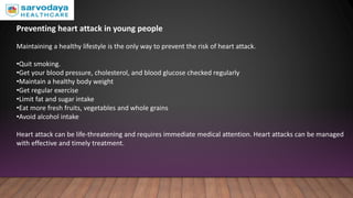Heart Attack in Youth Symptoms Risk factors and Prevention | PPTX