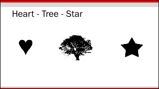Heart - Tree - Star

 