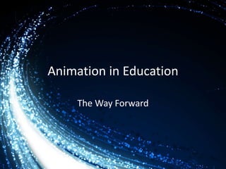 Animation in Education
