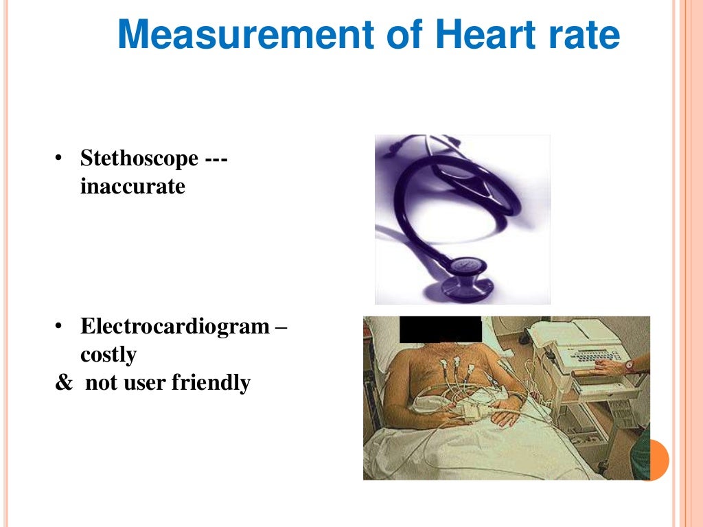 Heart beat monitor system PPT