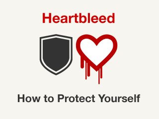 Heartbleed
How to Protect Yourself
 