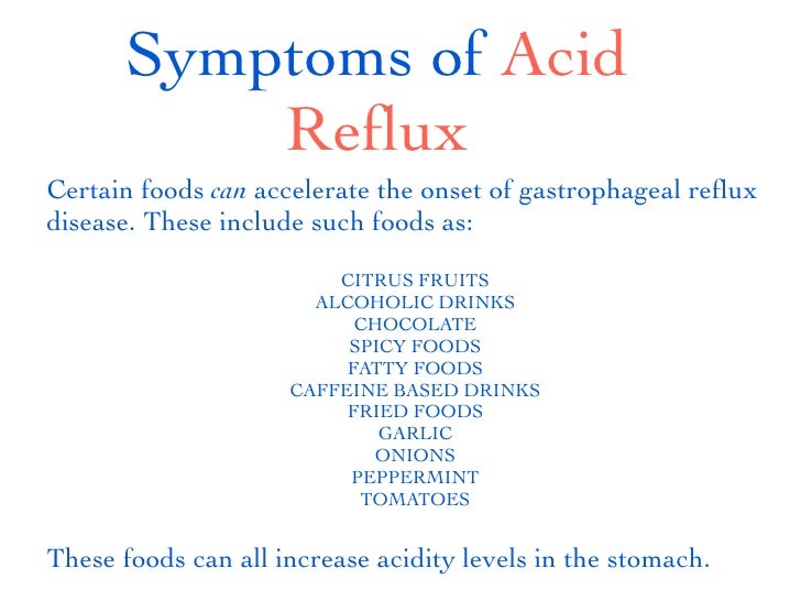 Acid Reflux Symptoms Revealed