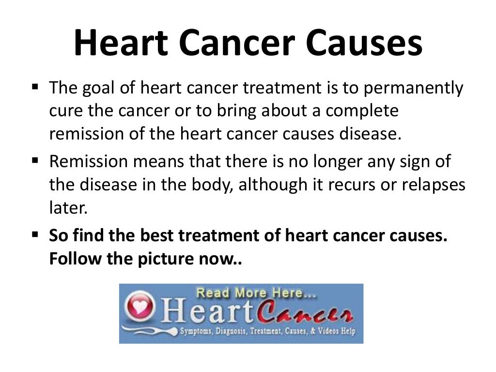 Heart Cancer Causes