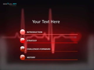 Heart Cardiology PowerPoint Template | PPTX