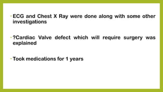 heart disease post mvr in pregnancy case | PPTX