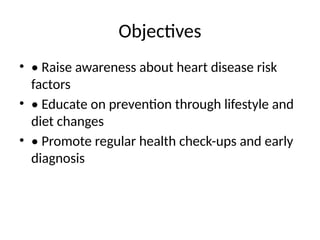 Heart Disease Prevention Awareness Seminar Pptx