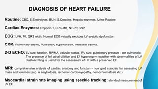 Chf Lab Values Heart failure | PPTX