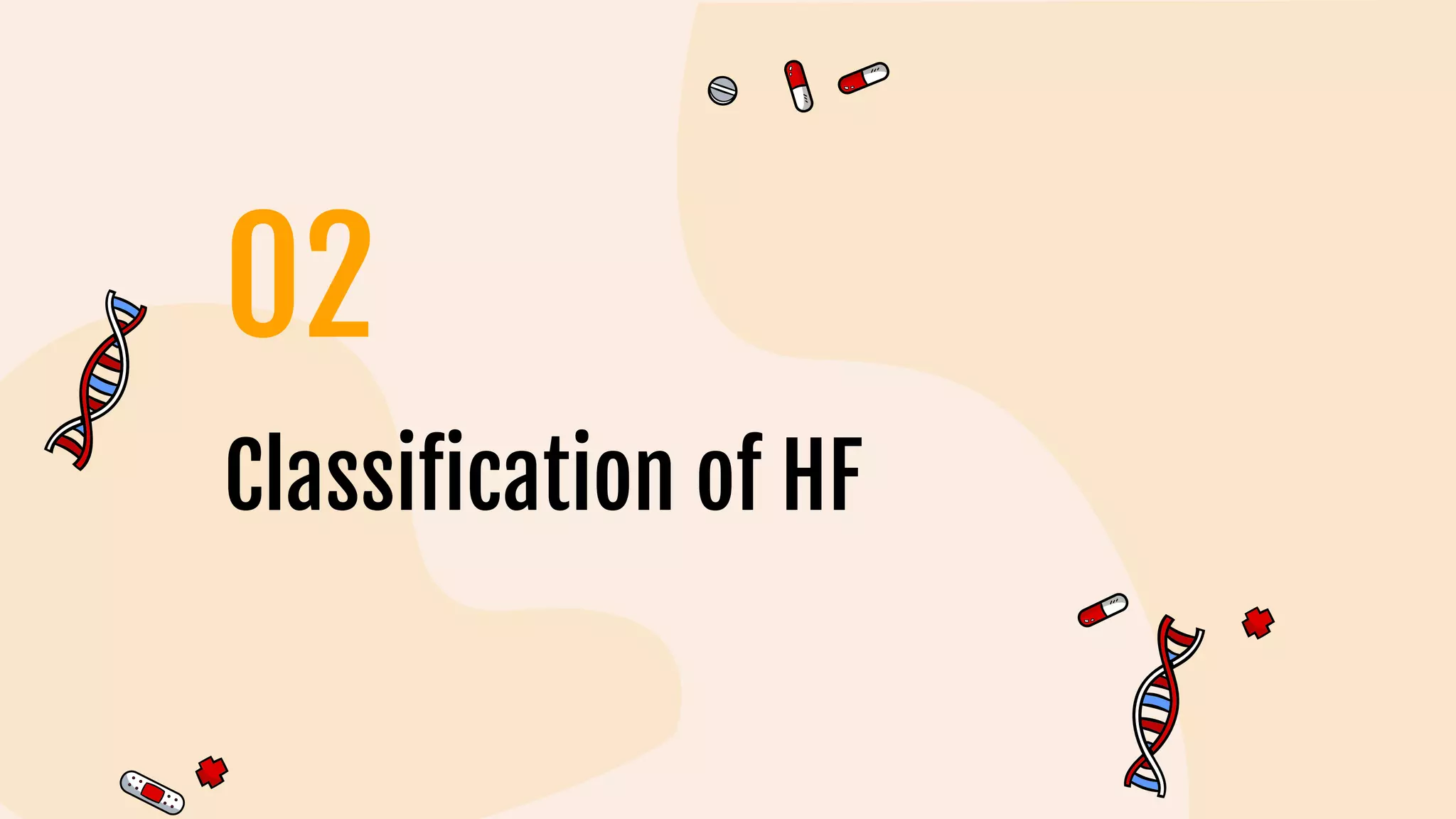 Classification of HF
02
 