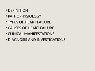 HEART FAILURE simplified ,useful for medical students | PPTX