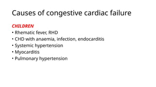 Children With Rhd heart failure 2 in paediatrics very very | PPTX