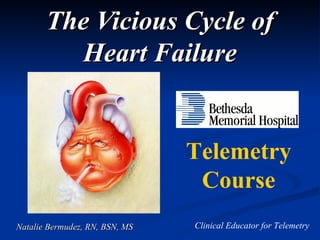 The Vicious Cycle of Heart Failure Natalie Bermudez, RN, BSN, MS Telemetry Course Clinical Educator for Telemetry 