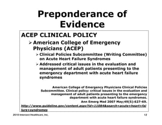 Patients presenting to emerg after christmas with heart attacks