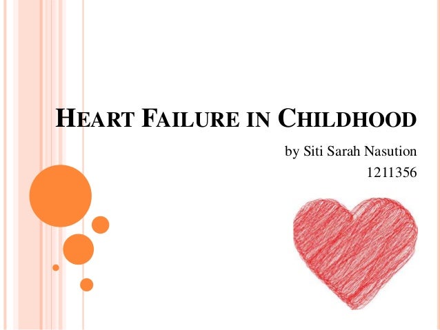 Congestive heart failure children