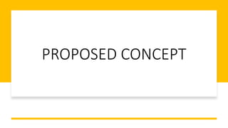 PROPOSED CONCEPT
 