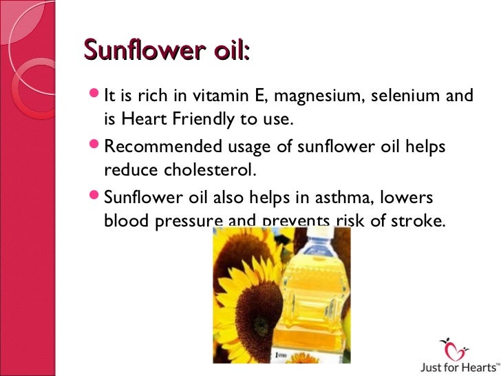 Heart healthy oils
