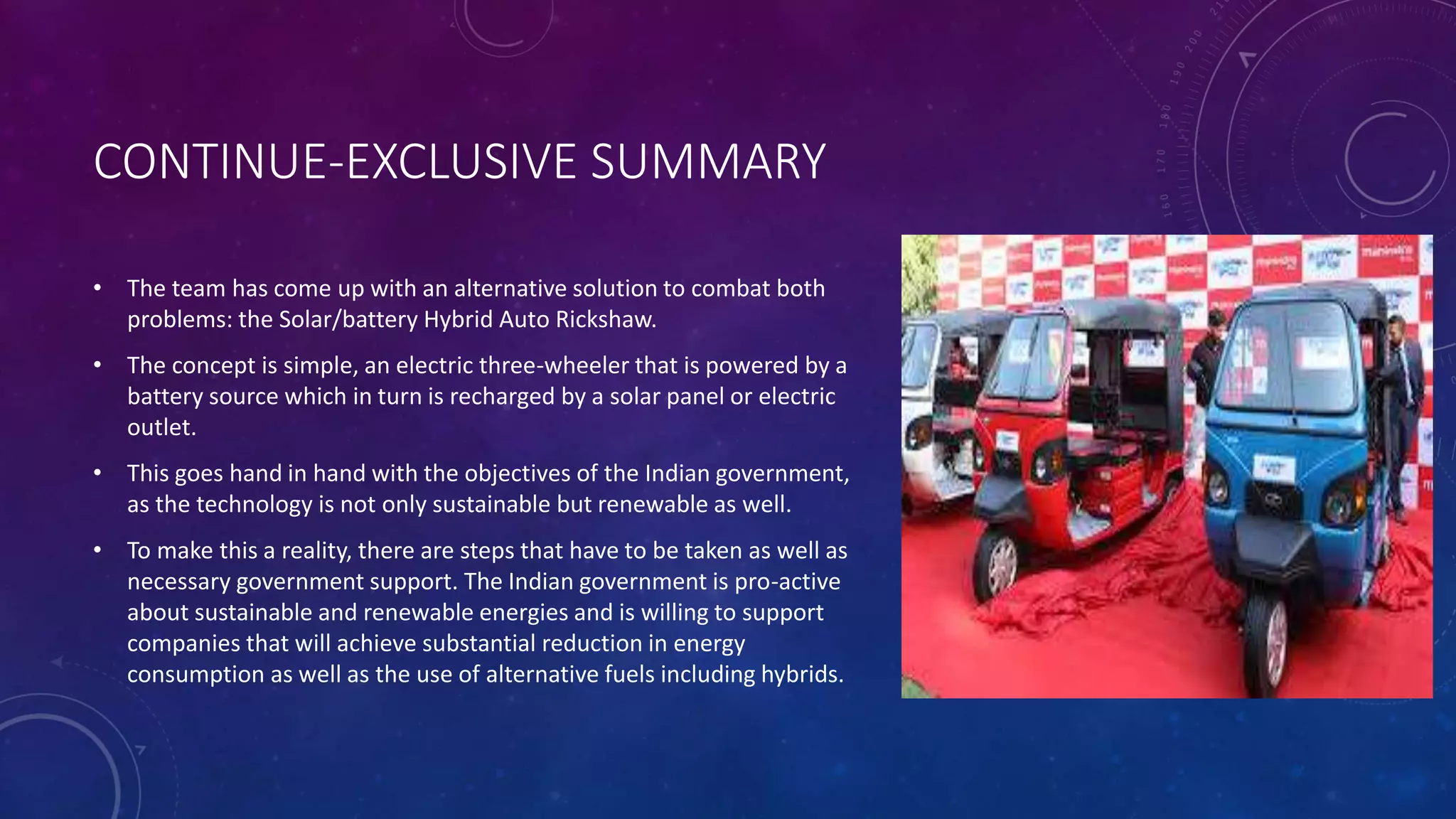 E-Rickshaw market in India | PPTX