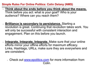 Using Social Media Effectively for Business:The NMS Approach