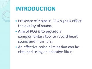 Heart sound analysis | PPTX