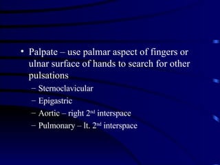 NurseReview.Org - Heart & Neck Vessels | PPT