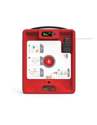 Heart plus res q aed device for sudden cardiac arrest