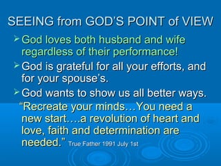 OurOur Fallen NatureFallen Nature
……gets in the way and causes us to repeatgets in the way and causes us to repeat
the mistakes of the past and create givethe mistakes of the past and create give
and take between attacking and beingand take between attacking and being
defensive…tit for tat…but can we decodedefensive…tit for tat…but can we decode
this behaviour and realise that we arethis behaviour and realise that we are
actually provoking a response of shameactually provoking a response of shame
and fear in each other?and fear in each other?
 