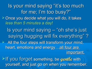 Encouragement from Hyung Jin NimEncouragement from Hyung Jin Nim
““ Don’t beat yourself up all the time over theDon’t beat yourself up all the time over the
wrong decisions of the past or 2007. Seewrong decisions of the past or 2007. See
2008 with fresh eyes. See yourself with a2008 with fresh eyes. See yourself with a
new vision and look at yourself as anew vision and look at yourself as a
victorious person that God sees.”victorious person that God sees.” Jan 12. 2008Jan 12. 2008
 