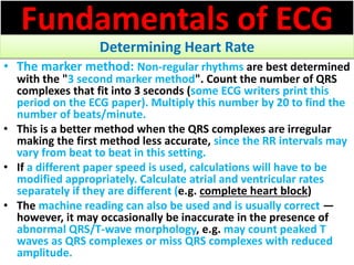 Approach to a patient with Heart rate abnormality in ECG | PPSX