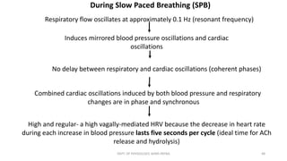Principles and Methods of Heart Rate Variability Biofeedback | PPTX