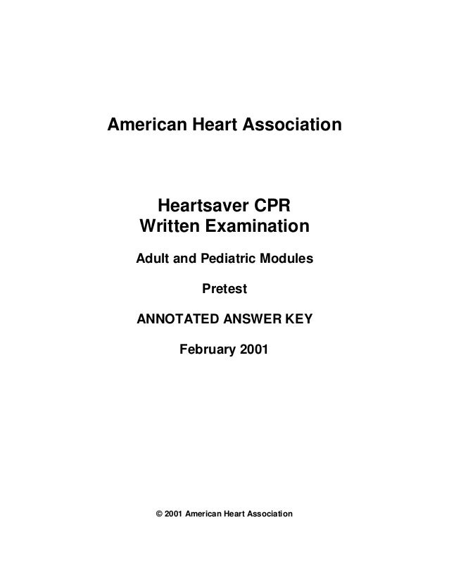 Heartsaver cpr pretest_with_annotated_answer_key