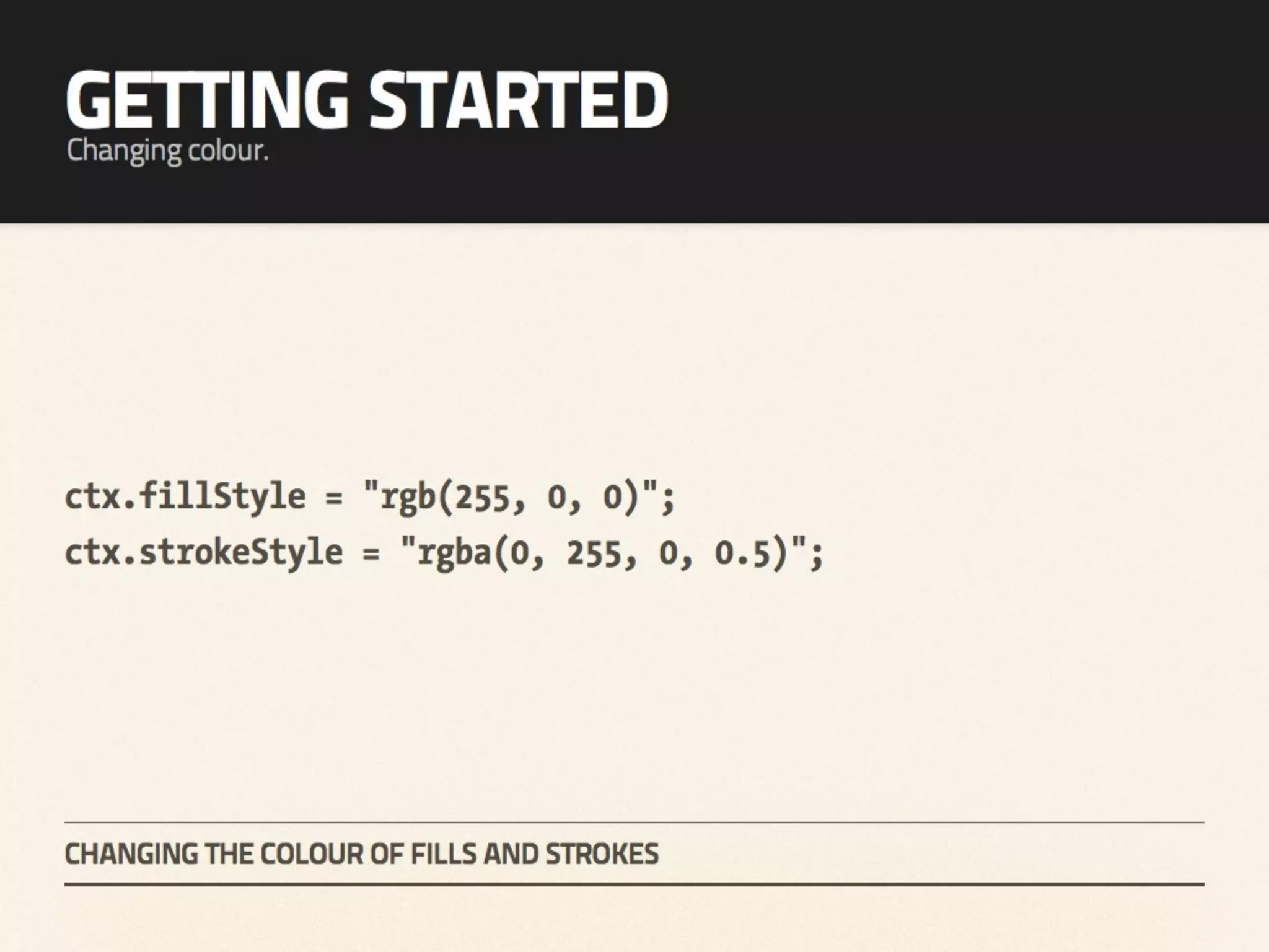 Heart & Sole - An introduction to HTML5 canvas