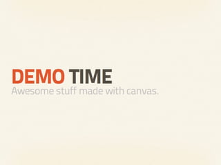 Heart & Sole - An introduction to HTML5 canvas