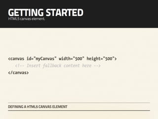 Heart & Sole - An introduction to HTML5 canvas
