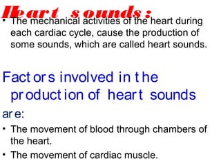 Heart Sounds | PPT