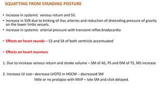 Heart sounds,murmurs & Dynamic auscultation.pptx