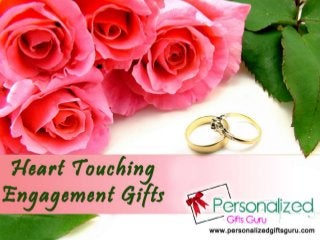 Heart Touching Personalized Engagement Gifts