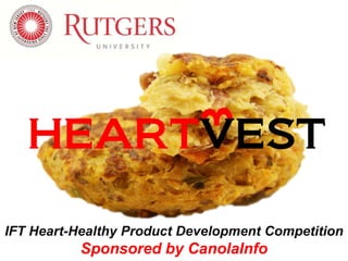 IFT Heart-Healthy Product Development Competition Sponsored by CanolaInfo 