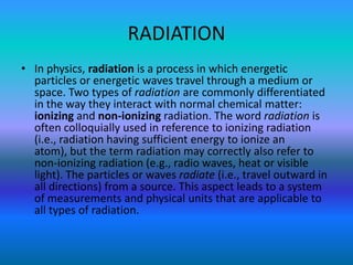 Radiation Medium Heat | PPTX
