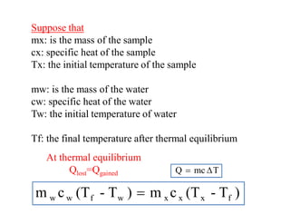 Physics Equations Using Temperature Heat and temperature lecture 2 course physics | PDF