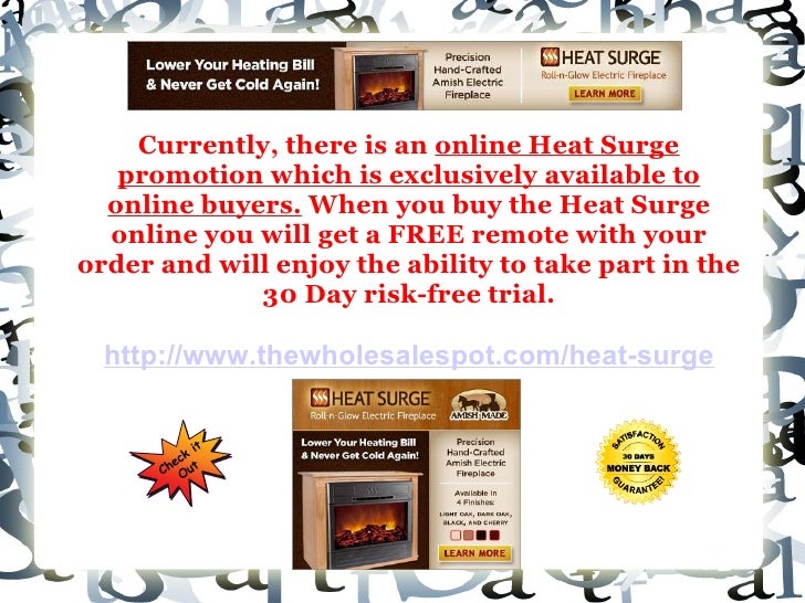 Heat Surge Amish Heater