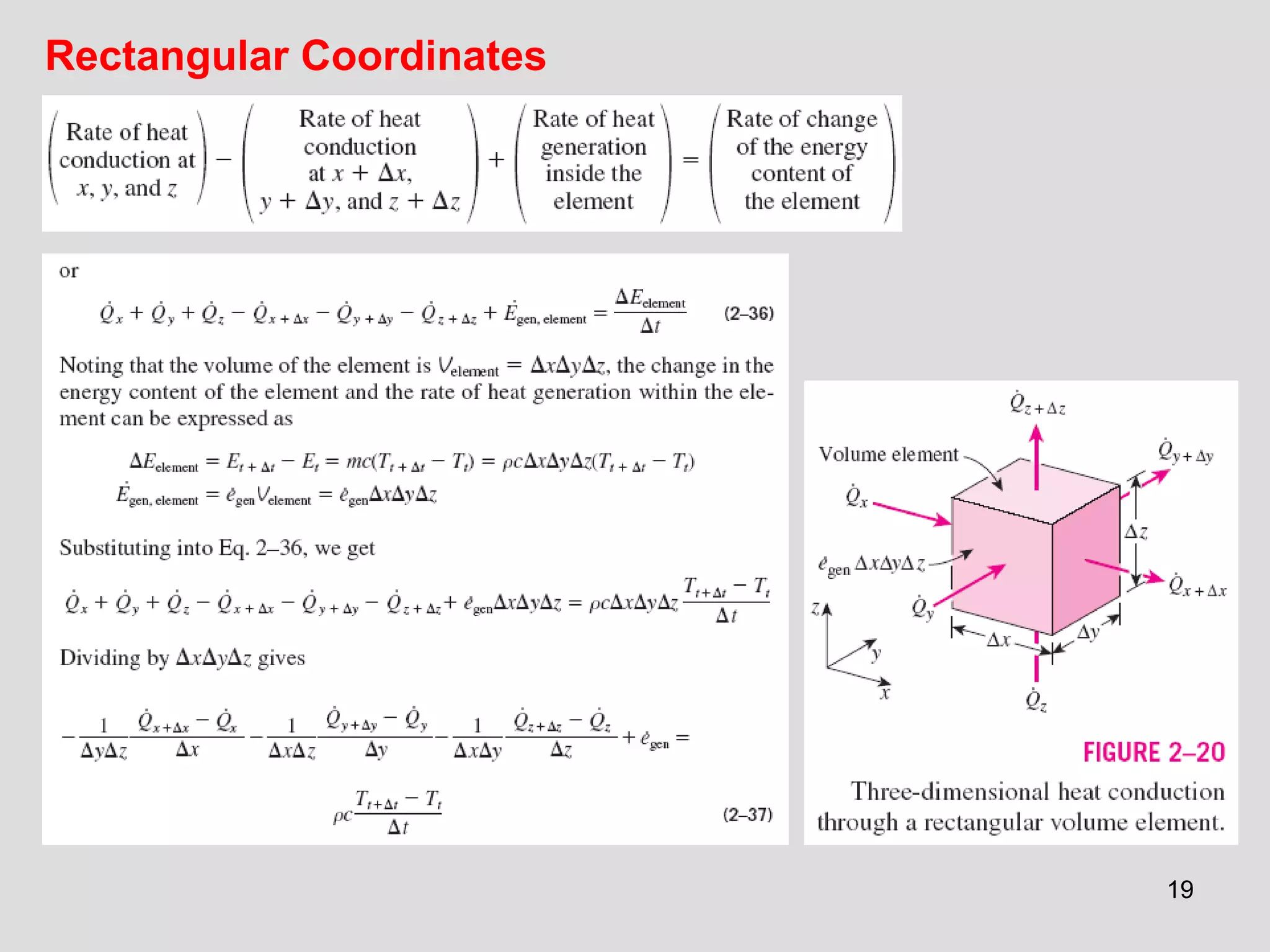 19
Rectangular Coordinates
 