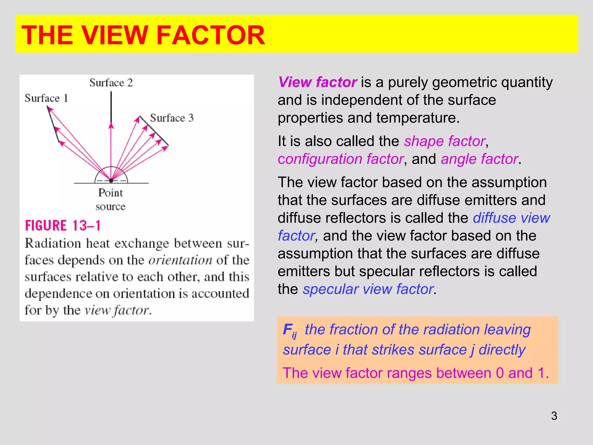 Projection Factor Visual Heat 4e chap13_lecture | PPT
