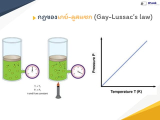 กฎของเกย์-ลูสแซก (Gay-Lussac’s law)
 
