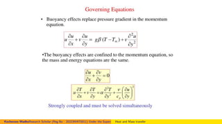 Figure:
Kocheruvu MadhuResearch Scholar (Reg.No : 20223MAT0011) Under the Supervision of Dr.Nagendramma VAssistant Professor,Department of Mathematics. Presid
Heat and Mass transfer
 