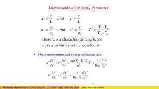 Figure:
Kocheruvu MadhuResearch Scholar (Reg.No : 20223MAT0011) Under the Supervision of Dr.Nagendramma VAssistant Professor,Department of Mathematics. Presid
Heat and Mass transfer
 