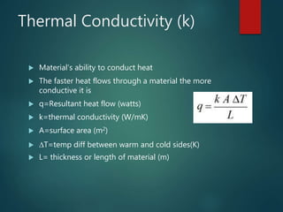 Heat energy flows in buildings | PPTX